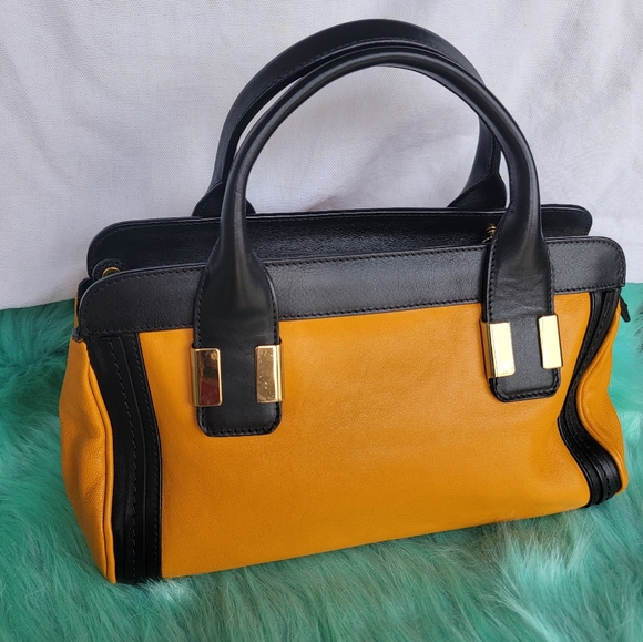 AUTHENTIC CHLOE CROSSBODY BAG Two toned - Picture 3 of 8